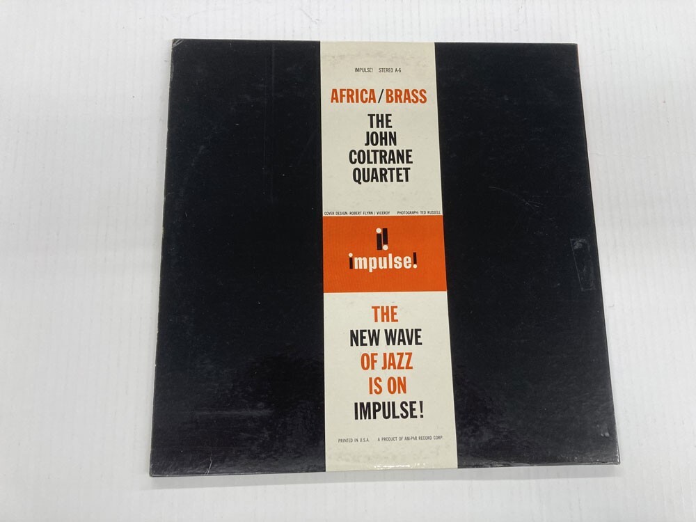 JOHN COLTRANE QUARTET AFRICA BRASS 1961 1st PRESS VINYL 7.0