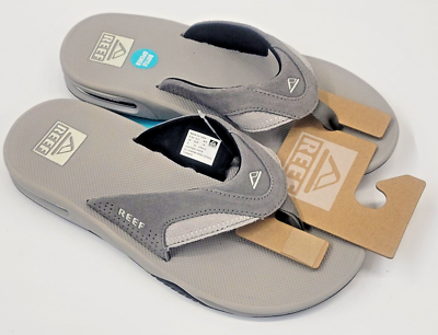 Reef Mens Fanning Grey Suede 10 | eBay UK
