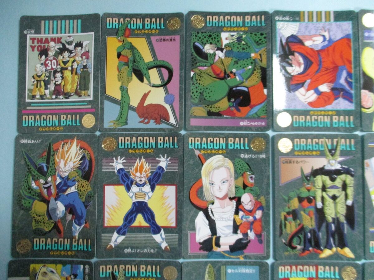 Dragonball Dragon ball Z Visual Adventure 7 Regular Card Set Dragonball Dragon ball Z Visual Adventure 7 Regular Card Set