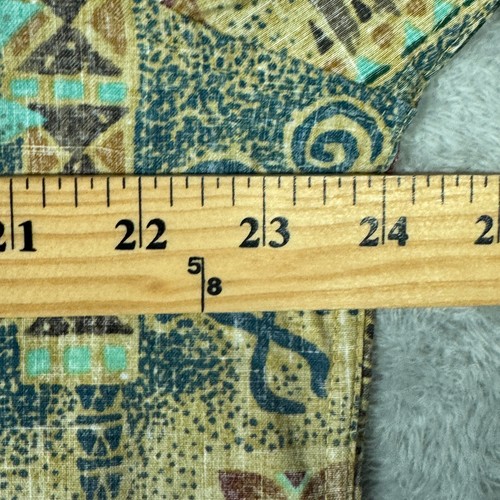 Reyn Spooner Shirt Mens M Hawaiian Short Sleeve Popover Art Eddy Y* - Picture 6 of 11