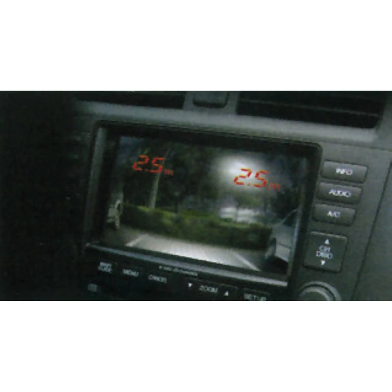 Set 4 Capteurs de Stationnement Arrière Noirs Avec Caméra pour Voiture Universel - Photo 2/4