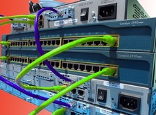 CISCO CCENT CCNA CCNP HOME LAB 3x 1841 IOS 15.1,2950 CHEAP
