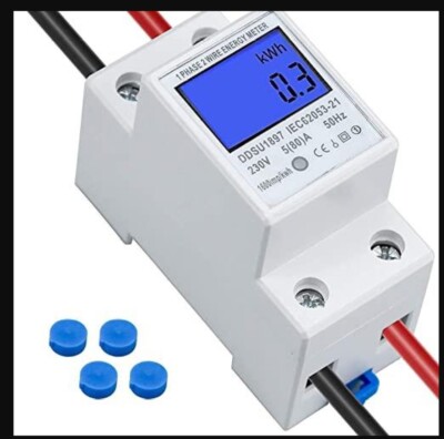 Automatischer Digitalzähler mit LCD-Display, 1-999999 5-24 V Elektrischer digitaler Zeitzähler für industrielle Steuerung