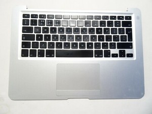 Apple Macbook A1304 2008 Handauflage TouchPad Abdeckung UK QWERTZ Tastatur z607-1804
