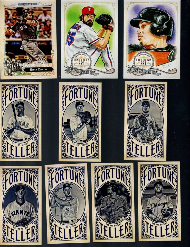 2017 TOPPS GYPSY QUEEN Baseball 251-400 + INSERTS  BUY MORE SAVE MORE - Image 3 of 3