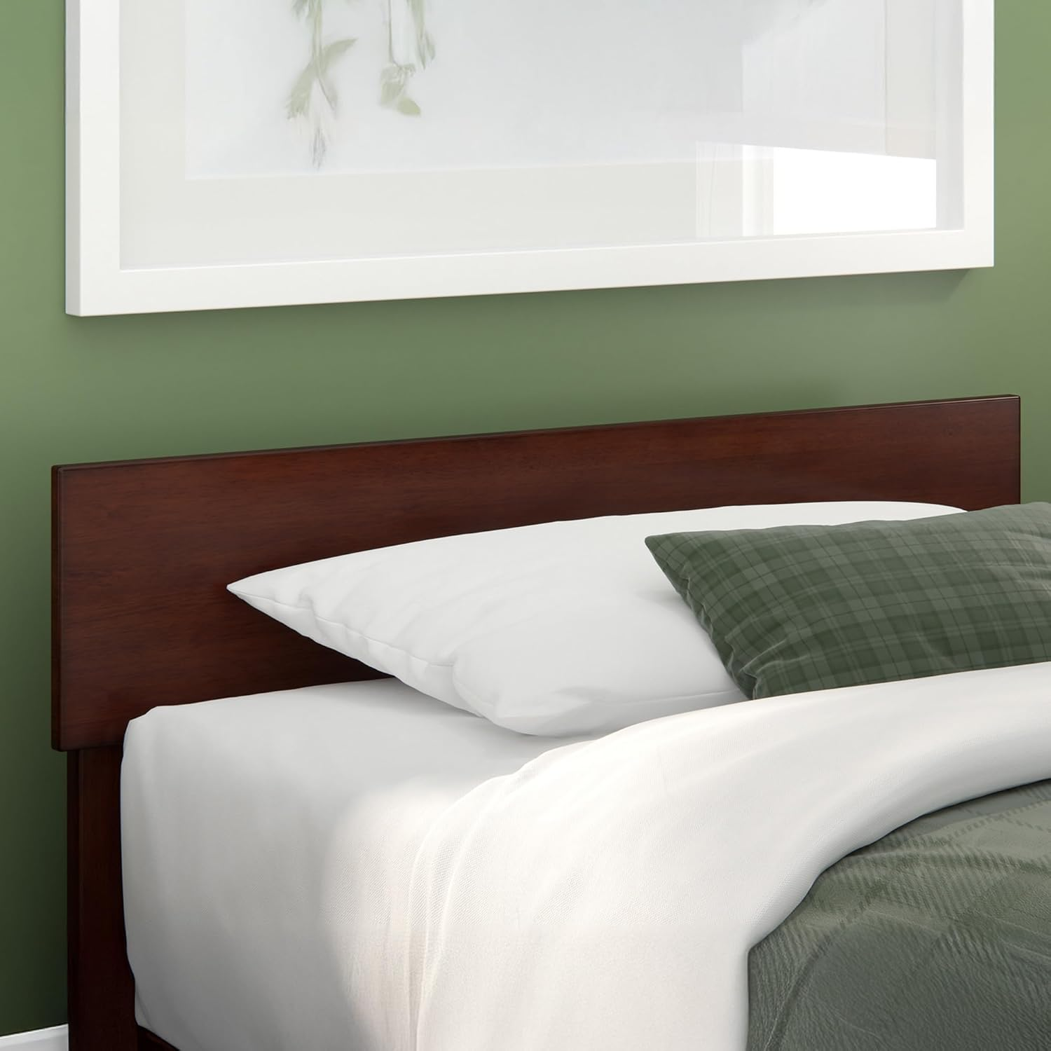Boston Twin Walnut Headboard for Stylish Bedroom Décor-image