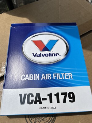 Valvoline VCA-1179 Cabin Air Filter