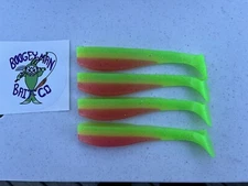 Boogey Man Bait Co. Ling Cod Rockfish Tuna Snapper 7” Swim Bait Glow In The Dark