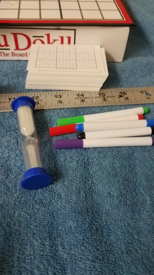 Sudoku The Board Game Pressman Original - Image 4 of 4