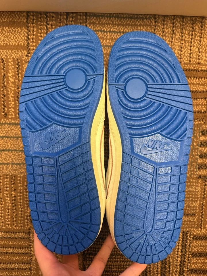 Size 12 - Fragment Design x Travis Scott x Air Jordan 1 Retro OG SP Low Sail... - Image 3 of 4