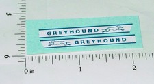 Matchbox Greyhound Bus Replacement Sticker Pair Set MB-66C