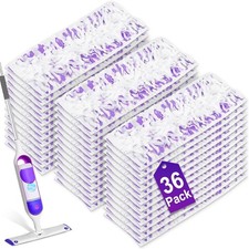 36ct Power Mop Pads Refills, Compatible with Swiffer Power Mop, Multi-Surface Fr