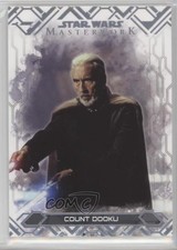 2017 Topps Star Wars Masterwork Count Dooku #6 2r7