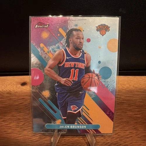 Topps Finest Jalen Brunson #26 New York Knicks Basketball 2026