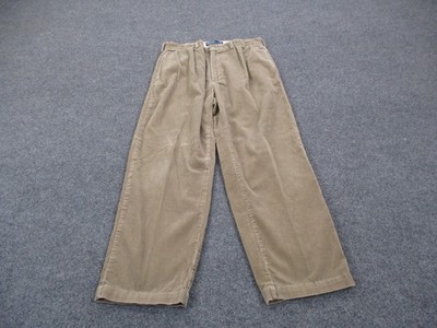 Polo Ralph Lauren Pants Men 35 X 30 Brown Corduroy Casual Andrew