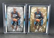 Kevin Garnett 2004-05 SP Game Used Jersey + Parallel Gold #d /100 Lot Rare
