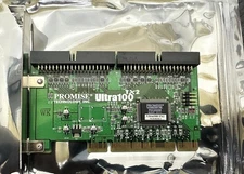 PROMISE ULTRA 100 TX2, ATA 100, PCI, IDE DISK ACCELERATOR / HOST ADAPTER Tested!