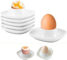 Portauovo,6 PCS Porta Uovo in Plastica Tazze Portauova Morbido Tazza per Uova Du