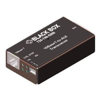 Black Box LE180A 10BaseT-to-AUI Transceiver REF308