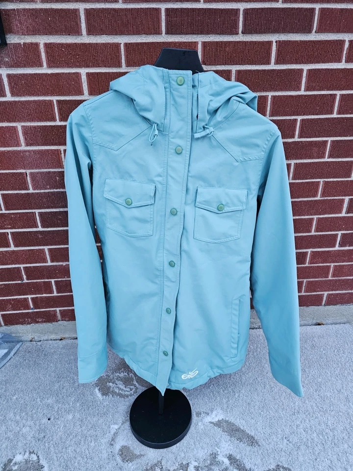 Nike 6.0 Para hombres Mediana Kampai Invierno Snowboard Chaqueta Negra/Naranja circa '10 Usada en Excelente Condición Foto 2 de 4