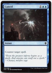 Cancel - Khans of Tarkir (KTK) #33