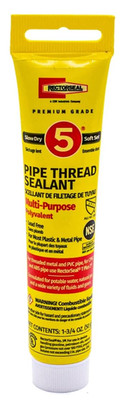 Rectorseal 25790 1-3/4-Ounce Tube No.5 Pipe Thread Sealant