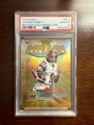2025 Topps Finest #RF-6 Jayden Daniels Gold Refractor Reflash /50 PSA 10 Pop 1