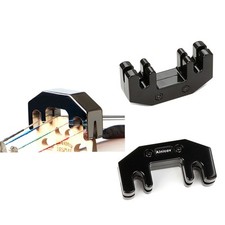 Alnicov Heavy Metal Violoncello Cello Practice Mute Silencer Tool Black