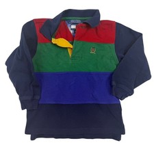 Tommy Hilfiger Kids Colorblock Polo Shirt - Size 3T