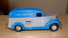 1995 ERTL Coin Bank Chevy 1938 Panel Truck Roadside Assistance 24 Hours w/ Box