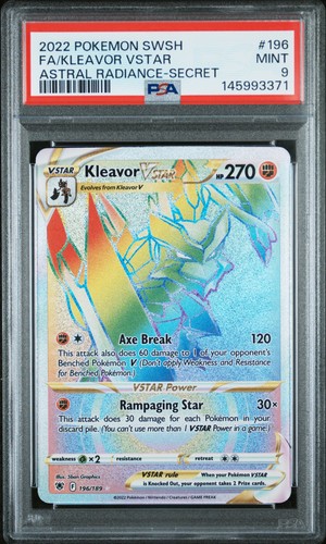 Kleavor VSTAR graded PSA 9 for sale on eBay