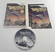 Thrillville: Off the Rails (Nintendo Wii, 2007) CIB Complete w/ Manual & Case