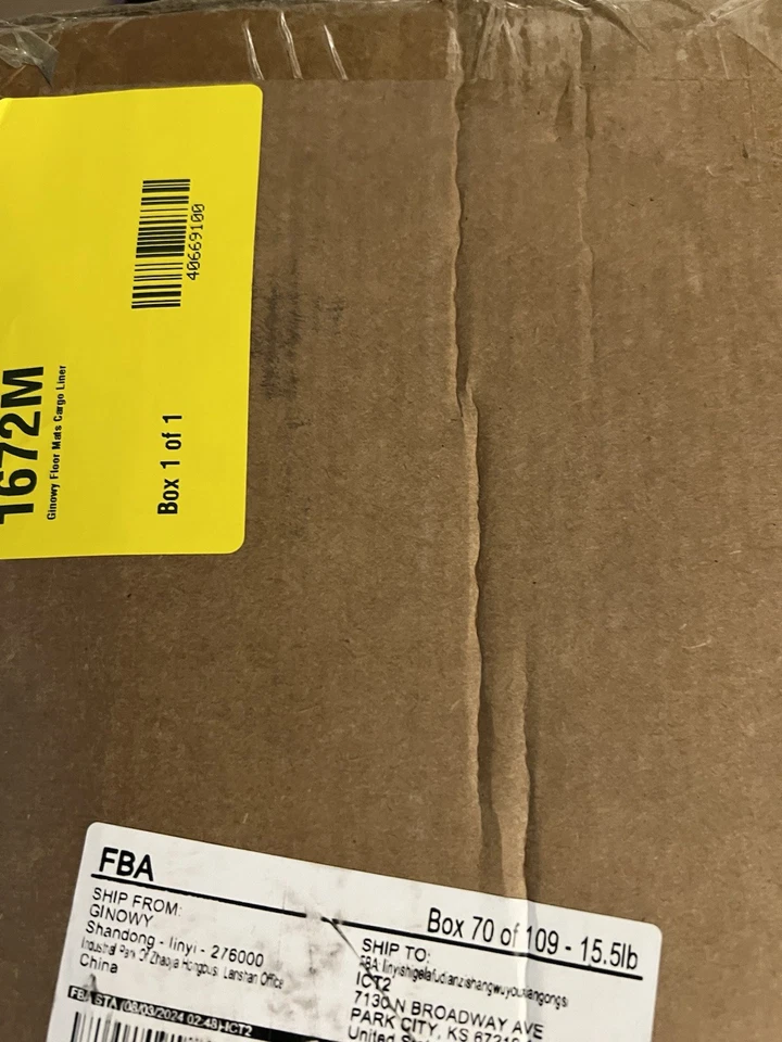 GINOWY- Tapetes de assoalho e forro de carga para Acura RDX 2019-2024 2025, TPE All Weather P - Imagem 3 de 4