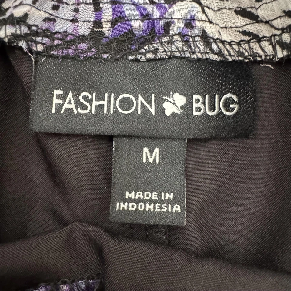 Vintage Y2K Fashion Bug Skirt M Tiered Lined Swirl Boho Festival Romantic - Image 3 of 4