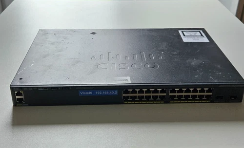 Cisco - Catalyseur 2960-X Séries - WS-C2960X-24TD-L V05 - Utilisé #3