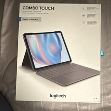Logitech Combo Touch Keyboard Folio Case Trackpad Stand iPad Air 13in M2 Gray