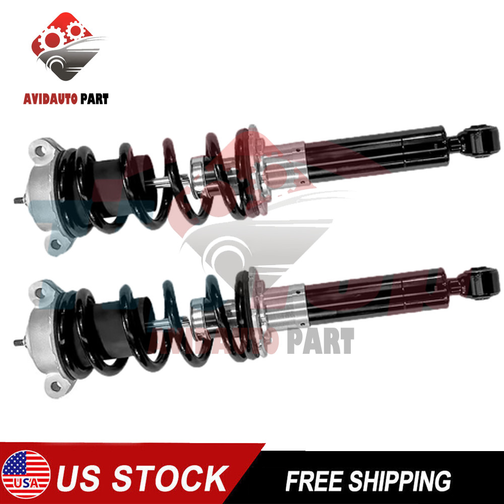 2X For 2008-14 Ferrari California Rear L & R Shock Absorber Assys w /Magnetic 