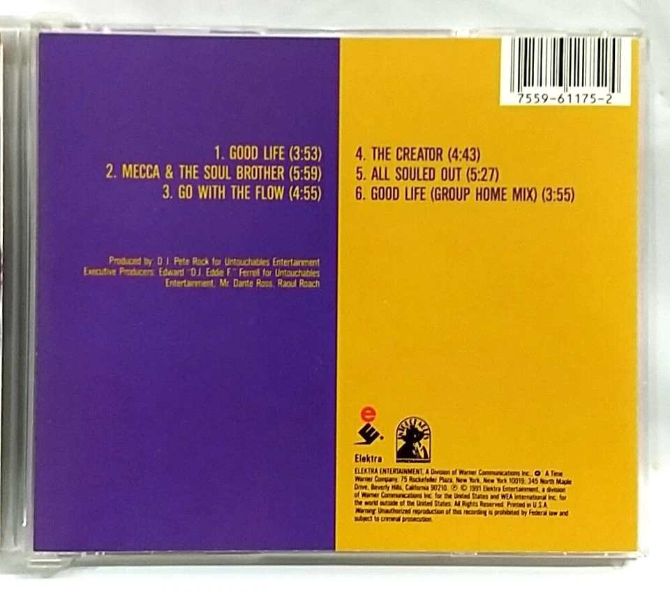 (CD) Pete Rock & C.L. Smooth - All Souled Out, US Press, 9 61175-2, Album, Rare. - Photo 2/4