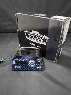 VOX MV50 Rock 50 W Nutube Hybrid Gitarrenverstärker Head High Gain British Tone
