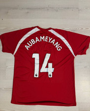 CAMISETA DE FÚTBOL ARSENAL LONDRES AUBAMEYANG #14 HOMBRE TALLA S XL