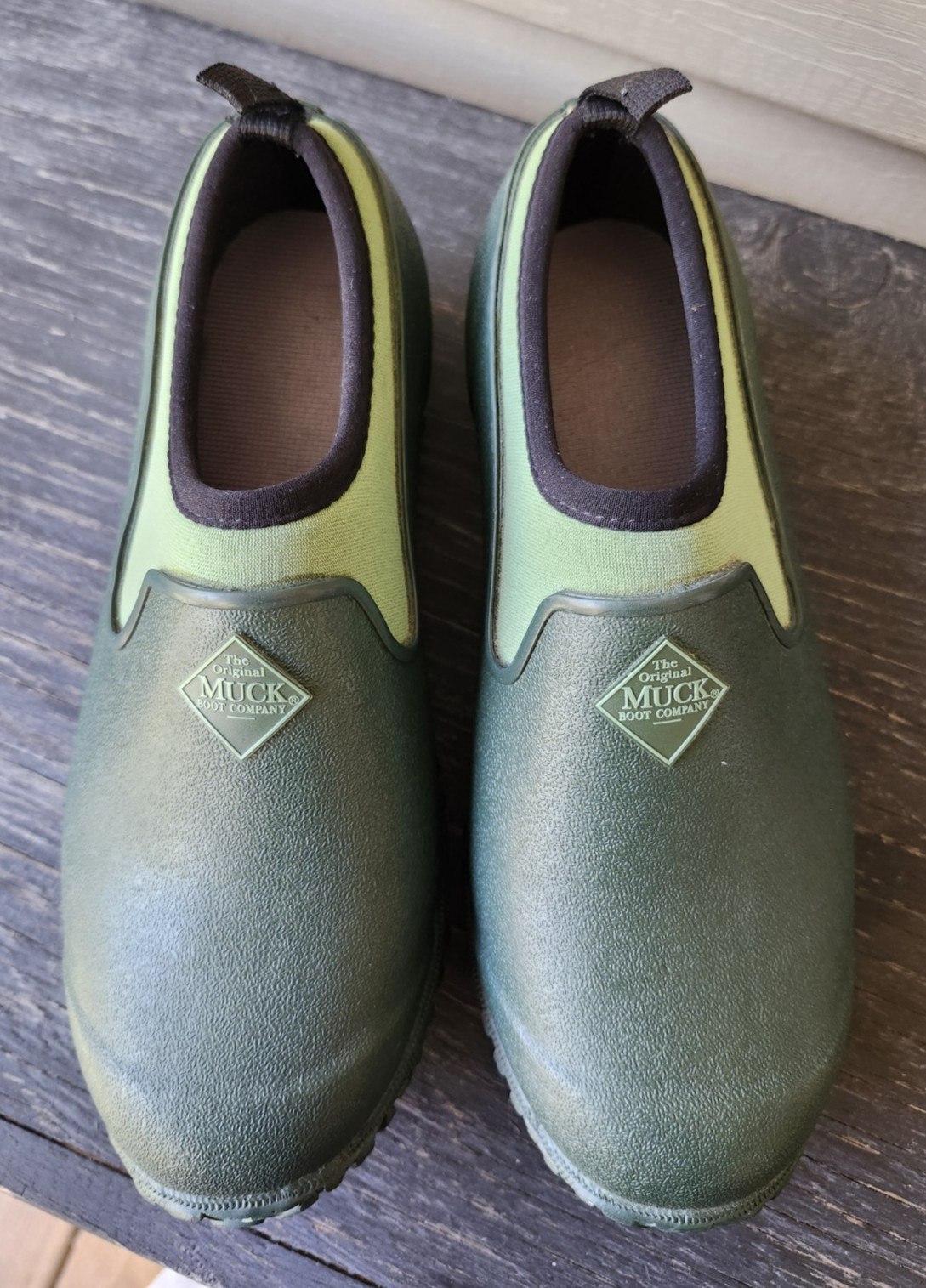 The Original Muck Boot Company Womens Muckster II Low Waterproof Shoes Green 6