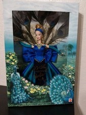 The Peacock Barbie Birds Of Beauty Collection Doll Mattel 1998 New Old Stock