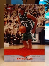 2006-07 Fleer Ultra *RARE RED* Maurice Ager #224 Rookie MICHIGAN STATE SPARTANS