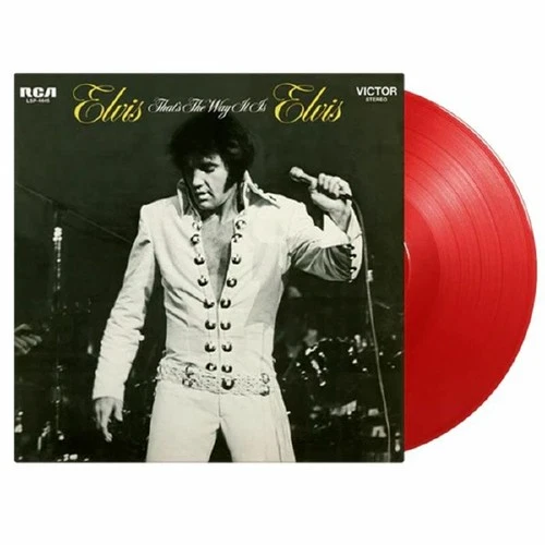 PRESLEY, Elvis - That's The Way It Is - TRANSLUCENT RED VINYL LP