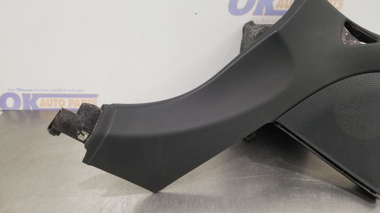 11 AUDI R8 INTERIOR LOWER QUARTER TRIM PANEL RIGHT PASSENGER BLACK 420867036A25D