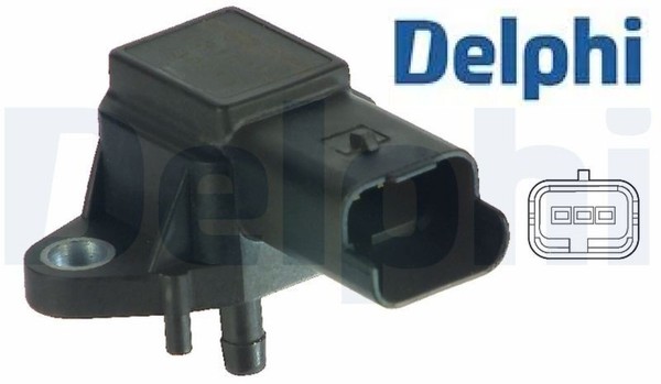 Delphi PS10134 Sensor FüR Saugrohrdruck Saugrohrdruck Sensor Ladedruck-image