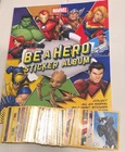 Updated - YOU PICK Finish Your Set 2025 Marvel Be A Hero Stickers Album Cards