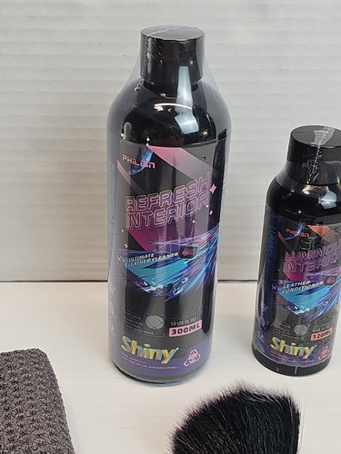 PHILISN Car Interior Care Kit (4 Items) Leather Cleaning And Conditioner Detail - Picture 3 of 7