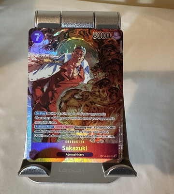  Sakazuki One Piece - The Time of Battle R  OP16-065 Alt Art Holo ENG