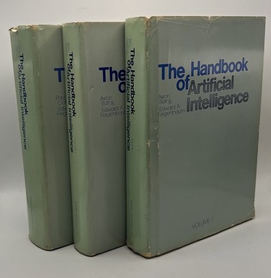 Handbook of Artificial Intelligence Vols 1 2 3 Set Barr Cohen Feigenbaum 1981 HC